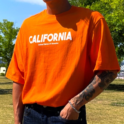 캘리포니아 USA 반팔 티셔츠 2 (4COLOR)