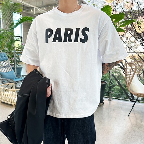 PARIS 반팔 티셔츠 (4COLOR)